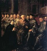 Francisco de herrera the elder St.Bonaventure Enters the Franciscan Order painting